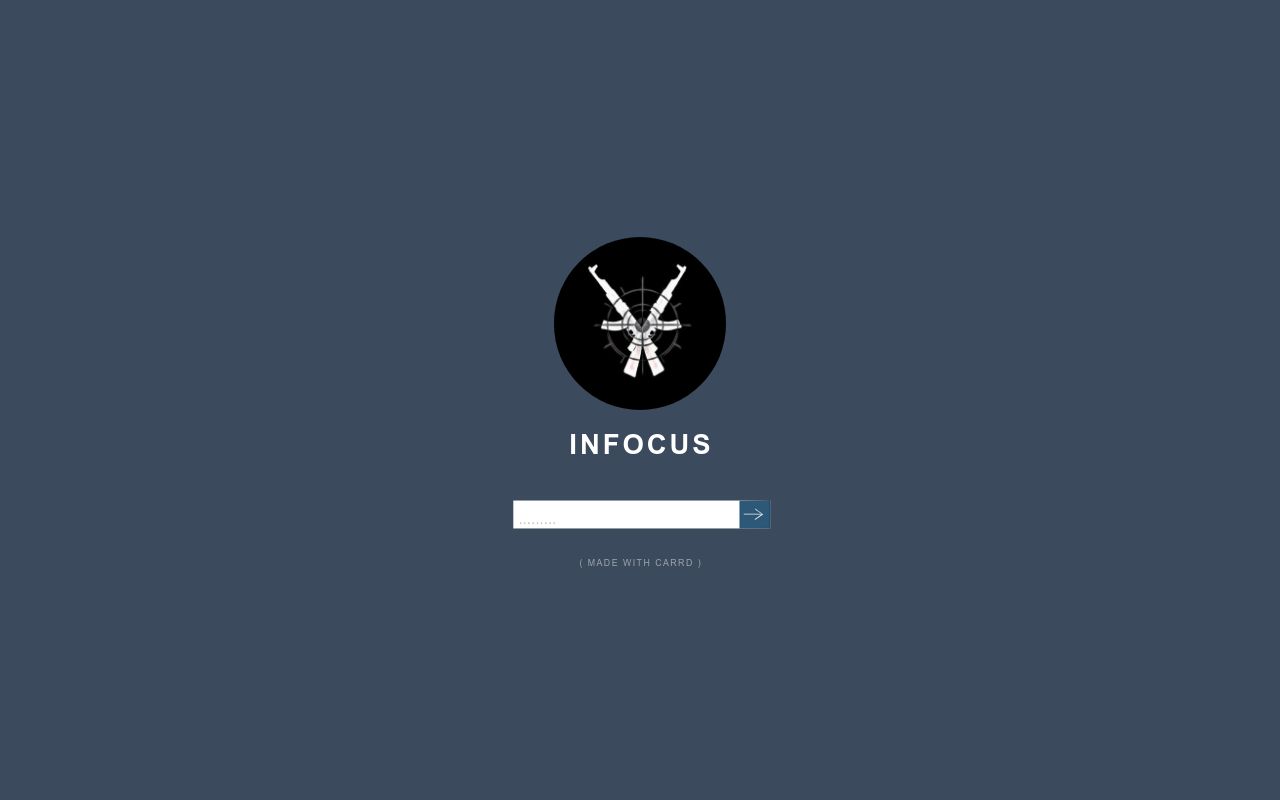 Carrd profile picture for @infocus